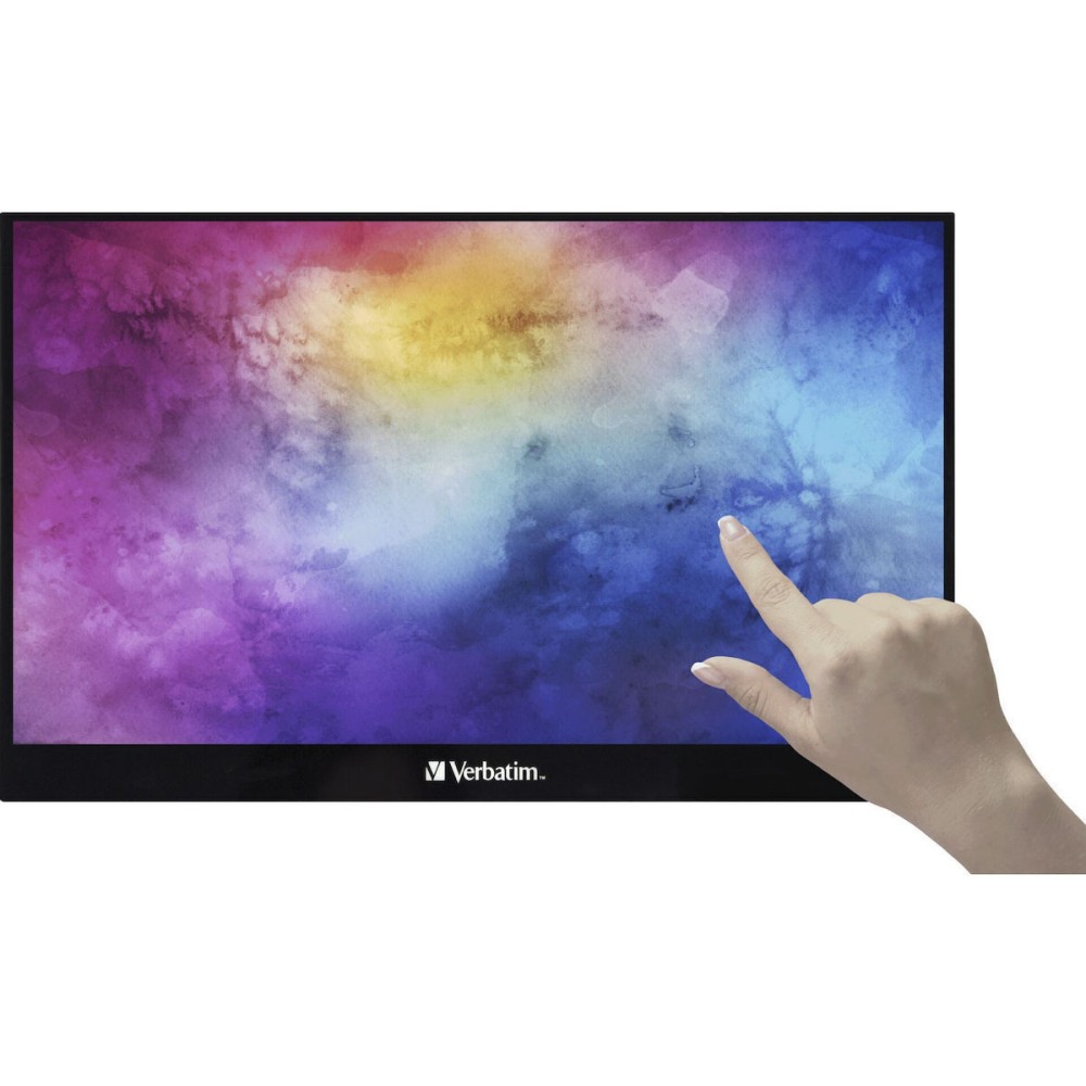 Verbatim PMT-17 IPS HDR Touch Φορητό Monitor 17.3" FHD 1920x1080 με Χρόνο Απόκρισης 6ms GTG