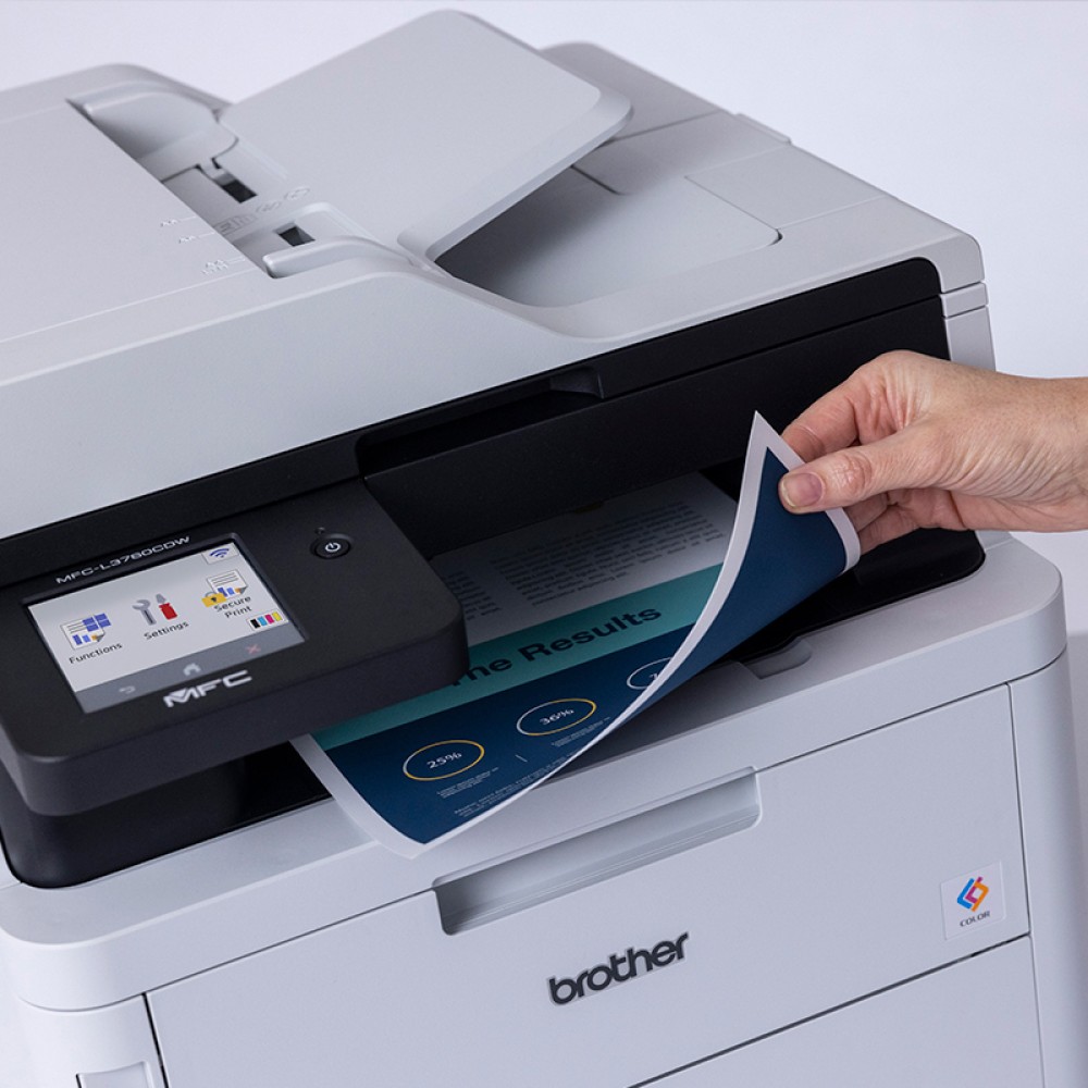 BROTHER MFC-L3760CDW Color Laser Multifunction Printer (MFCL3760CDW) (BROMFCL3760CDW)