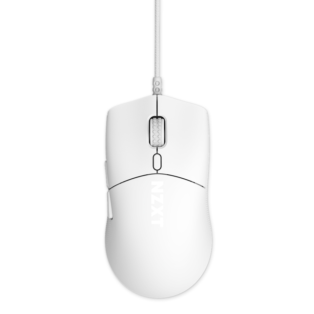 NZXT Lift 2 Symm Wired Gaming Mouse, White
