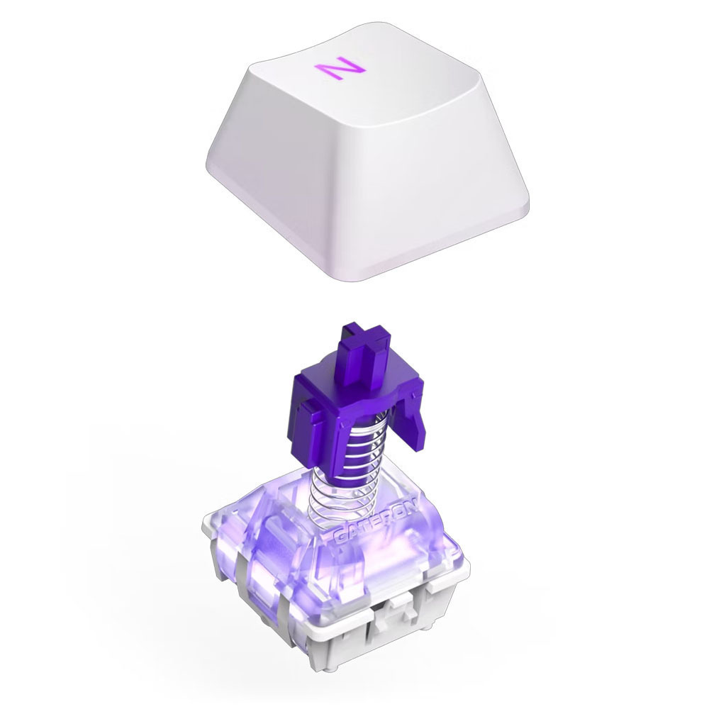 NZXT Function 2 MiniTKL US White