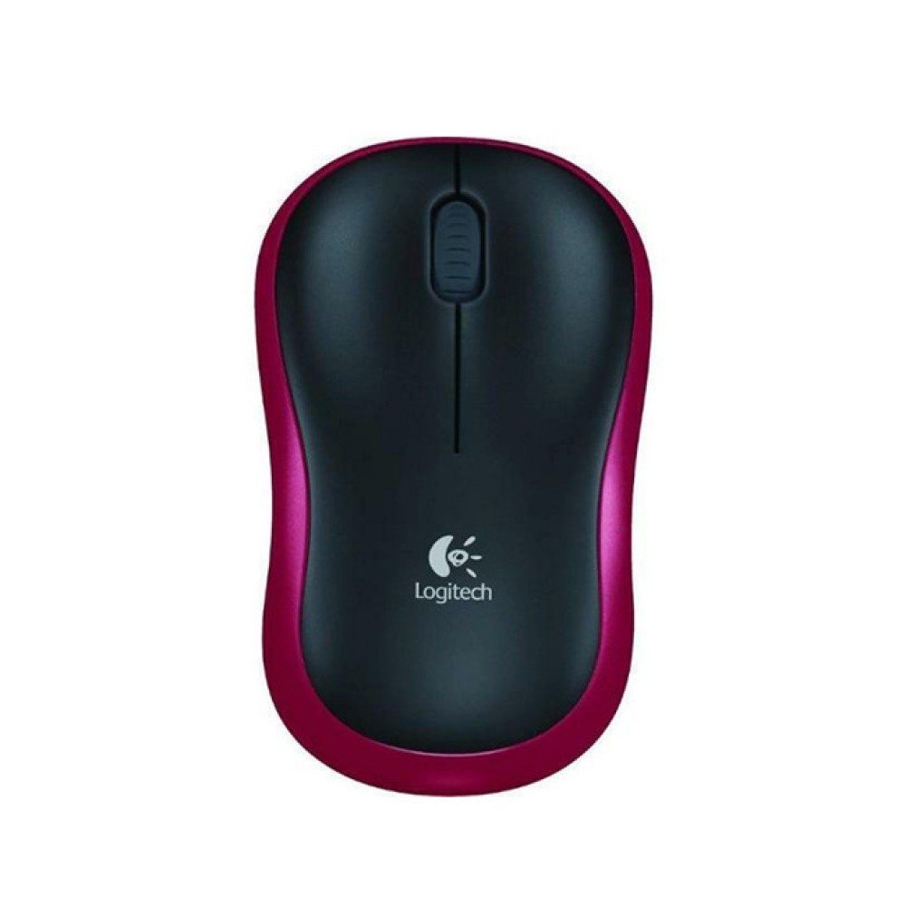 MOUSE LOGITECH M185 WIRELESS RED