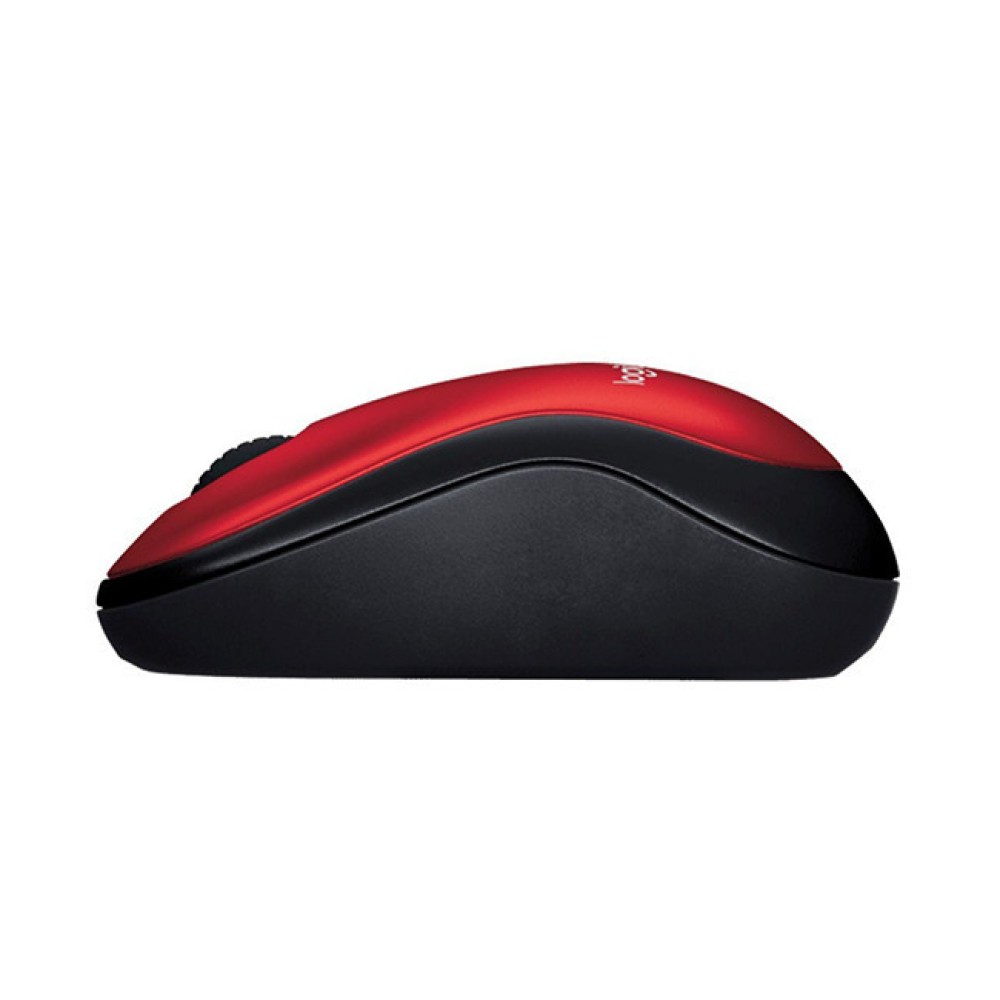 MOUSE LOGITECH M185 WIRELESS RED