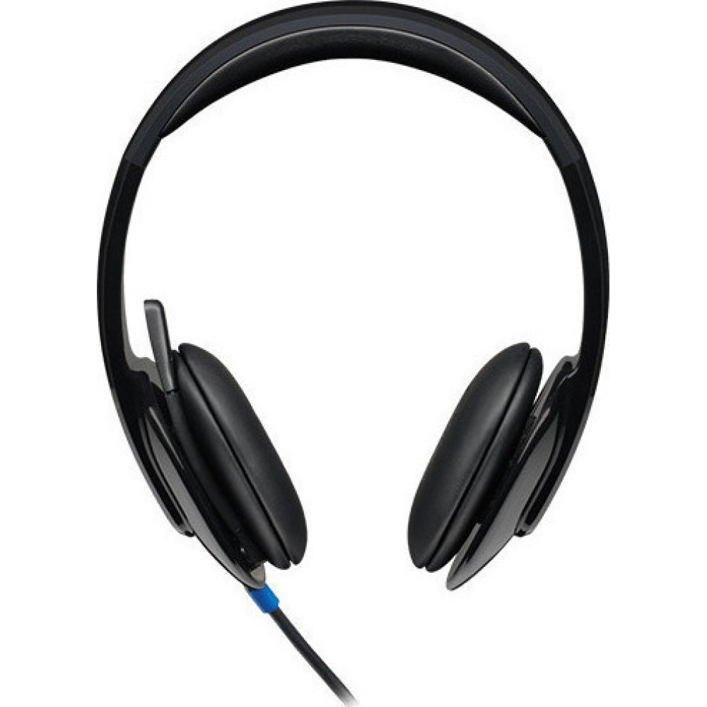 Logitech H540 Headset (Black, Wired USB)