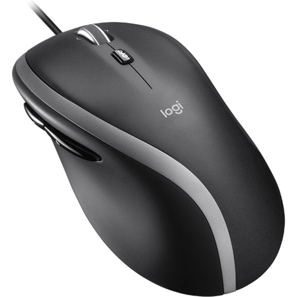 Logitech M500S Advanced Corded Mouse (Black, Wired) (LOGM500S) (910-005784)