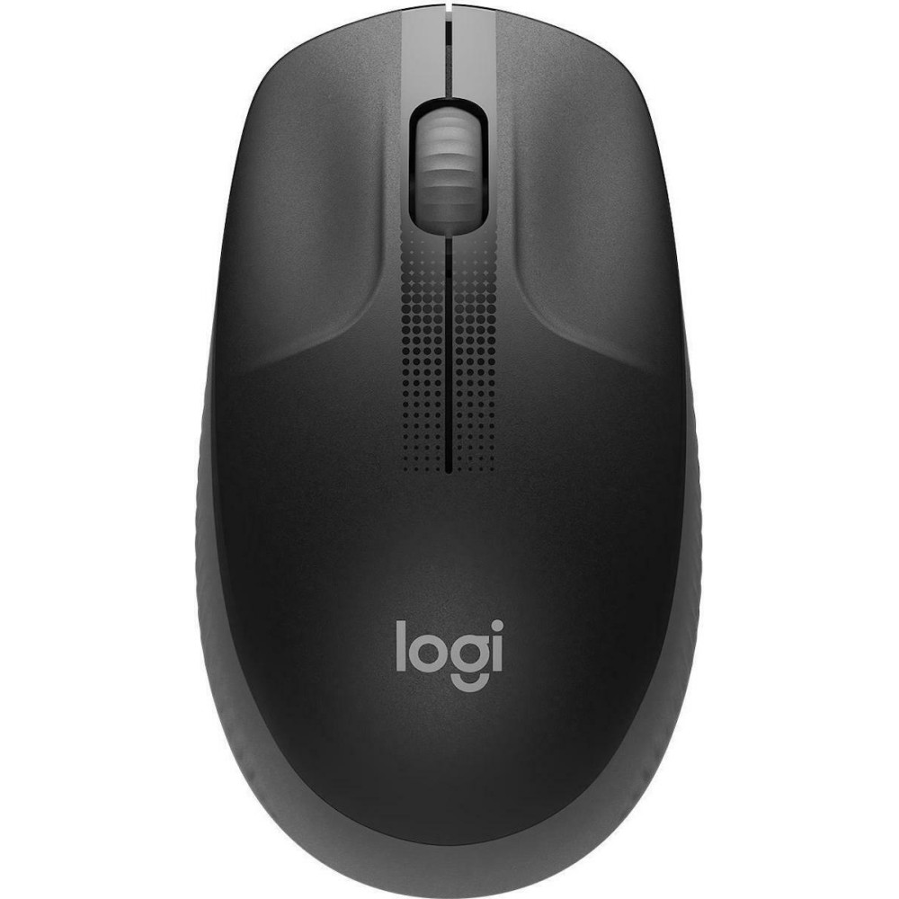 Logitech M190 Full-Size Wireless Mouse Black (910-005905)