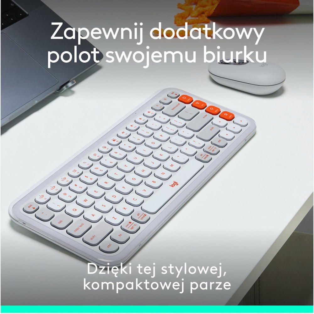 MOUSE LOGITECH ERGO M575 Off-White