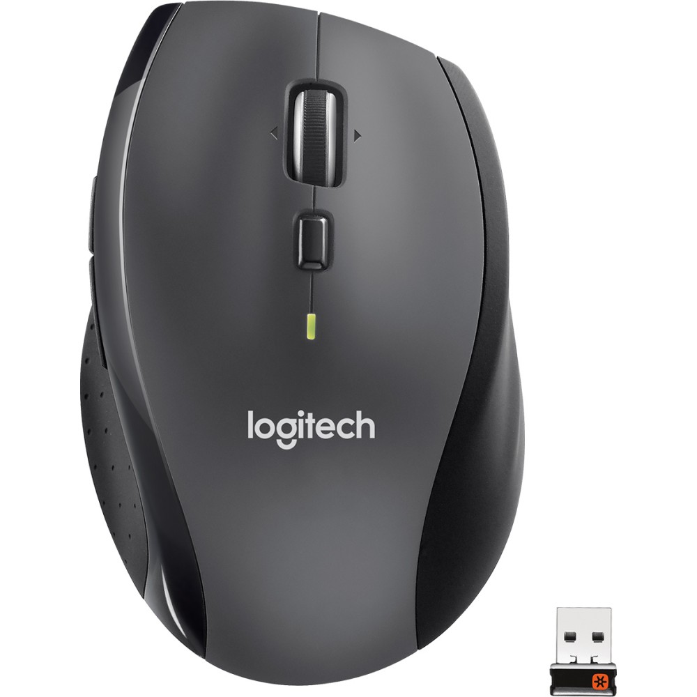 Logitech Marathon M705 Laser Mouse (Black/Silver, Wireless) (LOGM705)