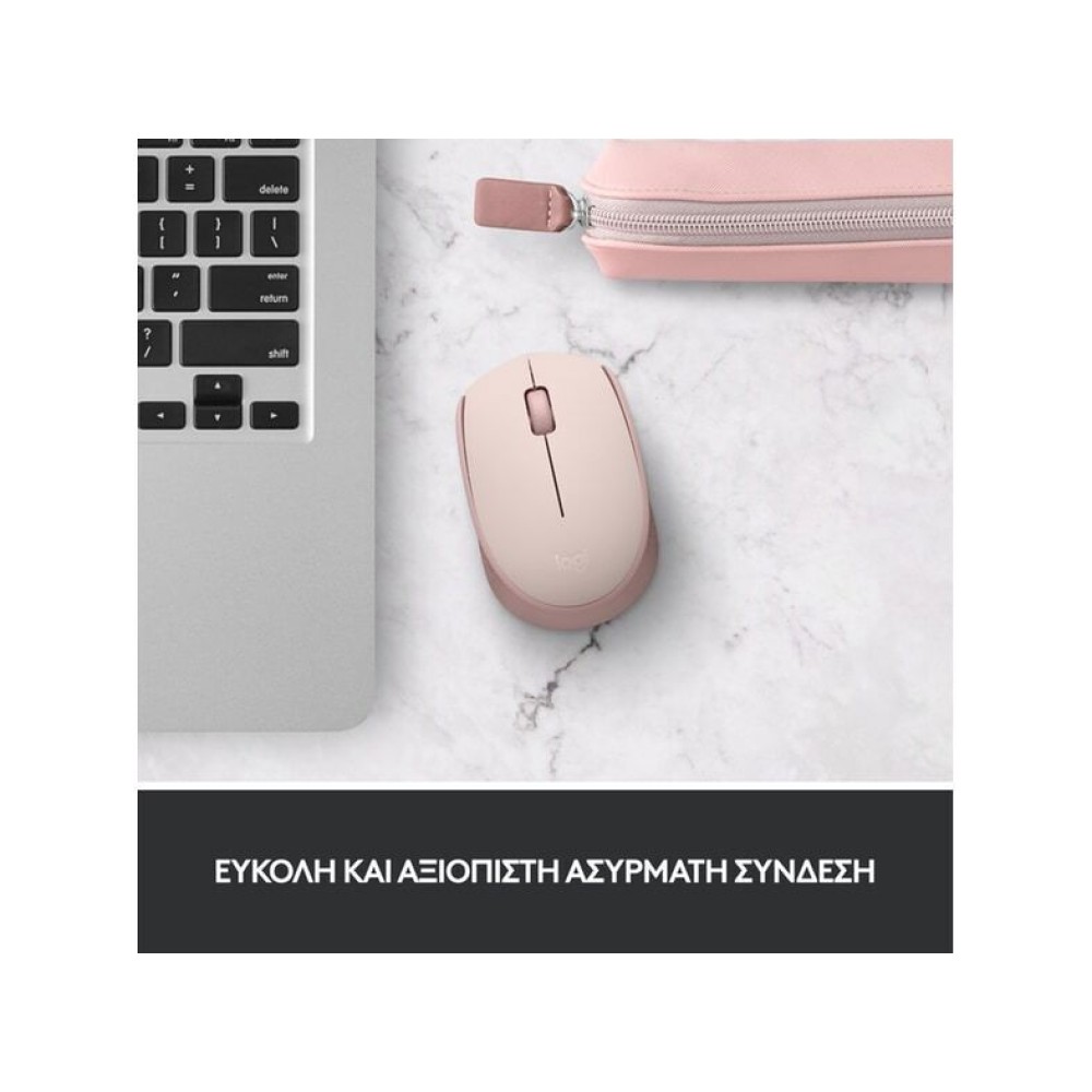 LOGITECH M171 Wireless Mouse Rose