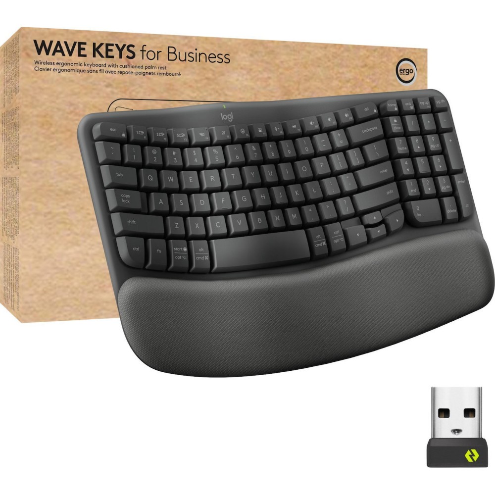 Logitech Wave Keys for Business-GRAPHITE