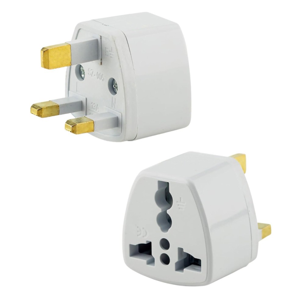 POWERTECH UK πρίζα σε Universal, λευκό