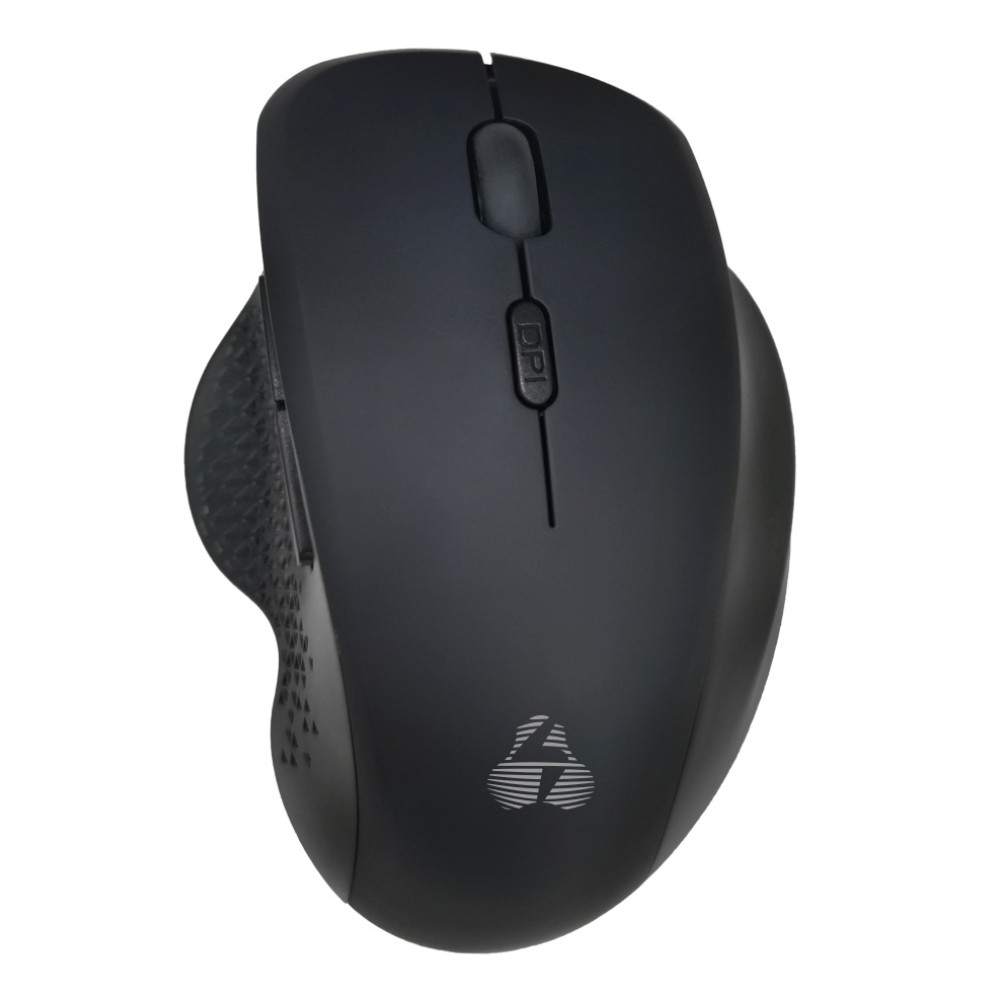 POWERTECH ασύρματο ποντίκι PT-1165, 2.4GHz & Bluetooth, 1600DPI, μαύρο