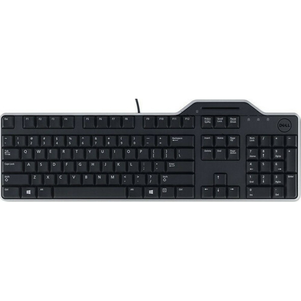 Dell KB813 Smartcard - keyboard - QWERTY - US International - black (580-18366) (DEL580-18366)