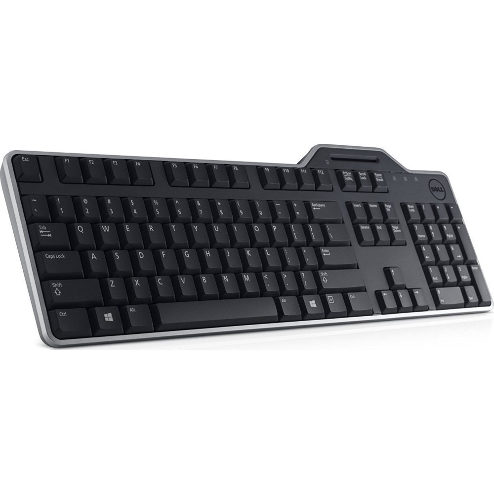 Dell KB813 Smartcard - keyboard - QWERTY - US International - black (580-18366) (DEL580-18366)