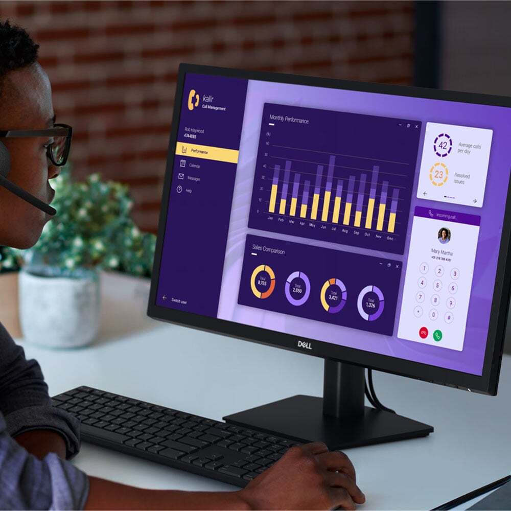DELL E2425H FHD VA Monitor 24