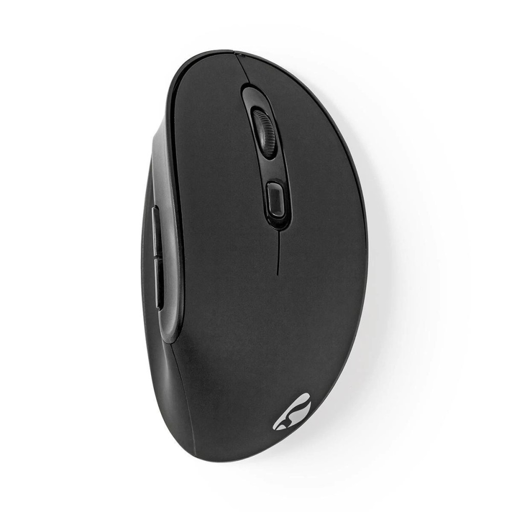 Nedis Ergonomic Wireless Mouse Ασύρματο Vertical Ποντίκι Μαύρο (ERGOMSWS100BK) (NEDERGOMSWS100BK)