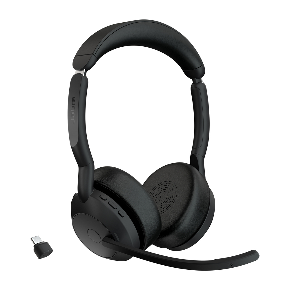 Jabra Evolve2 55 Headset ANC Stereo UC USB-A  Bluetooth (25599-989-899)