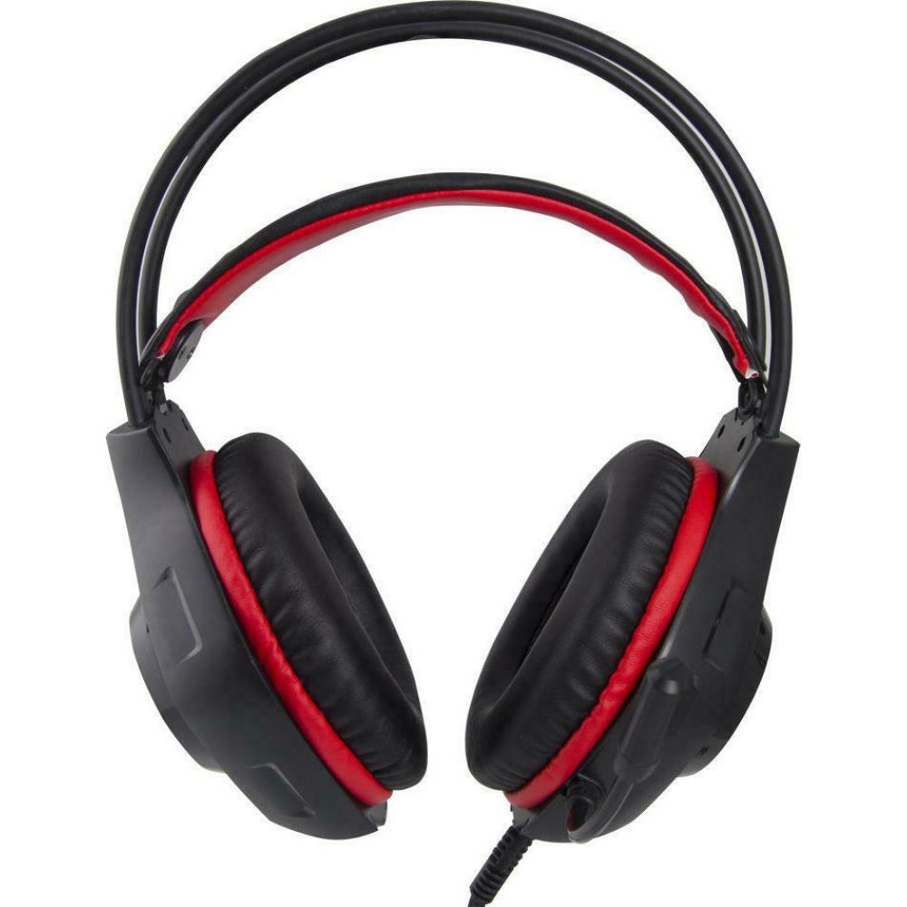 Esperanza Deathstrike Over Ear Gaming Headset με σύνδεση 3.5mm Black/Red (EGH420R) (ESPEGH420R)