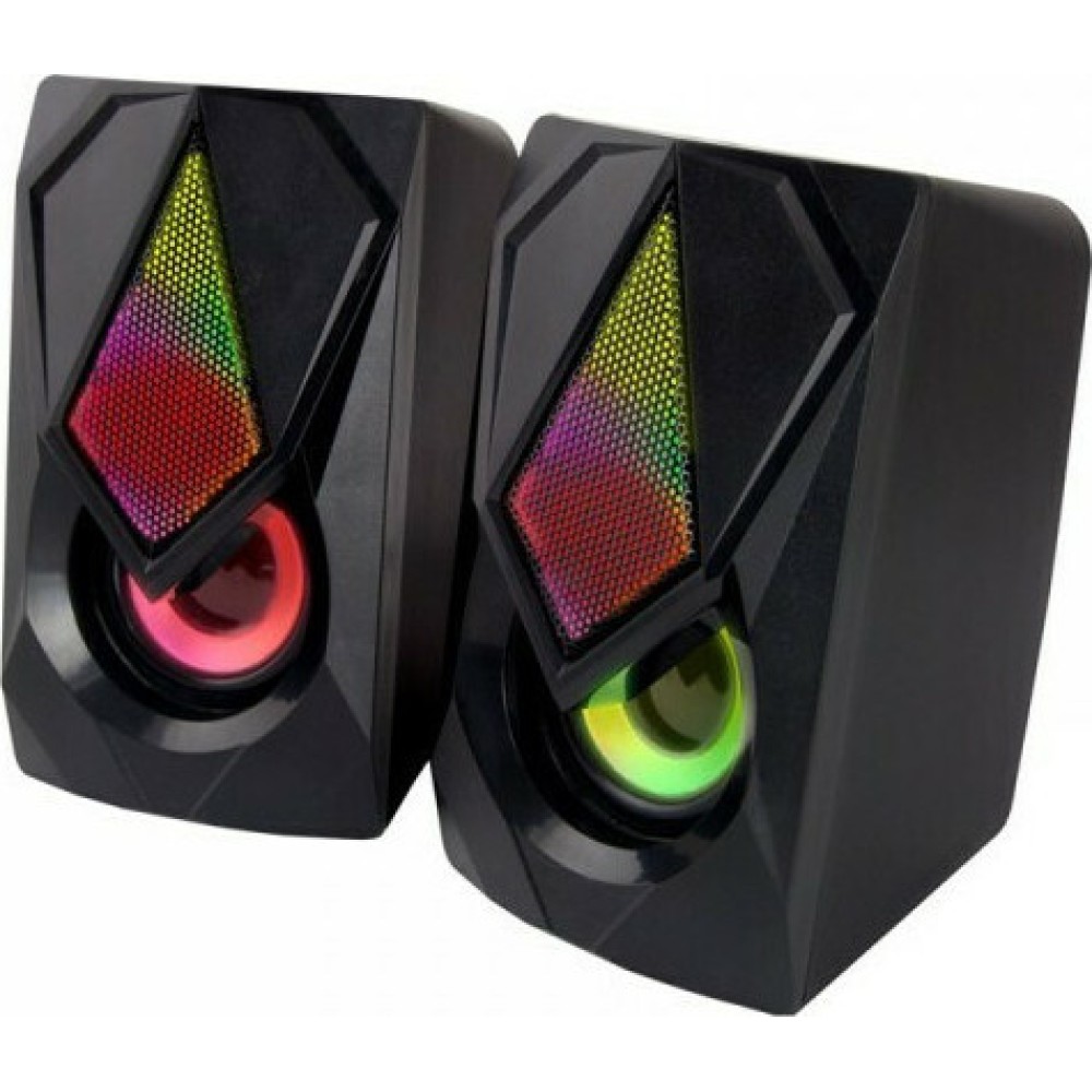 Esperanza Boogie Ηχεία Υπολογιστή 2.0 με Ισχύ 5W σε Μαύρο Χρώμα (EGS102) (ESPEGS102)