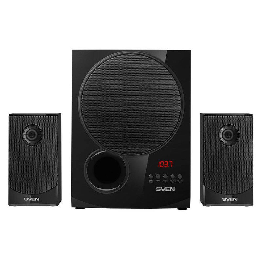 Sven 2.1 Speakers MS-2080 Black Bluetooth 40W+2x15W (SV-018771)