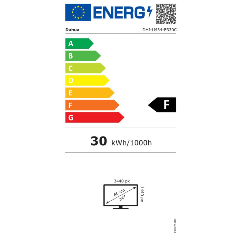 Dahua Monitor DHI-LM34-E330C