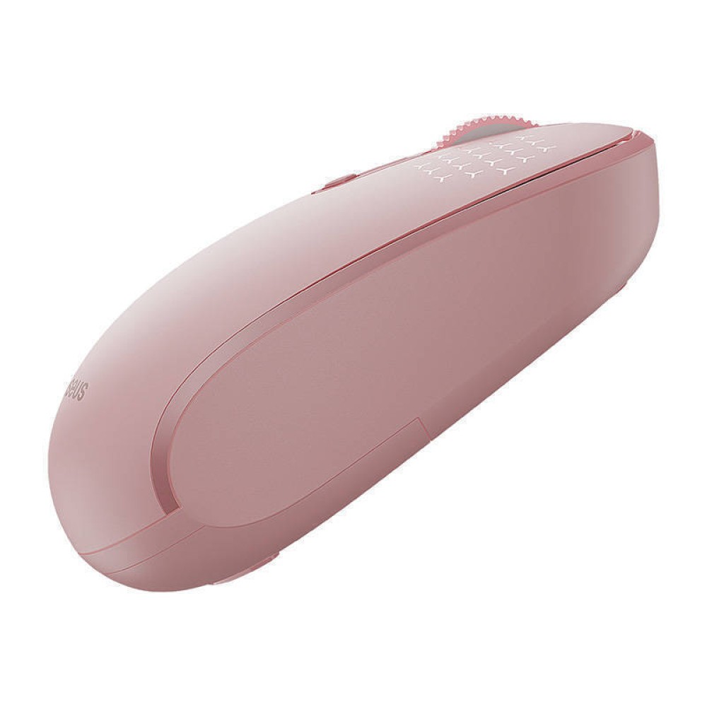 Baseus Wireless mouse F01B Tri-mode  2.4G BT5.0 1600 DPI (pink) (B01055503413-00) (BASB01055503413-00)