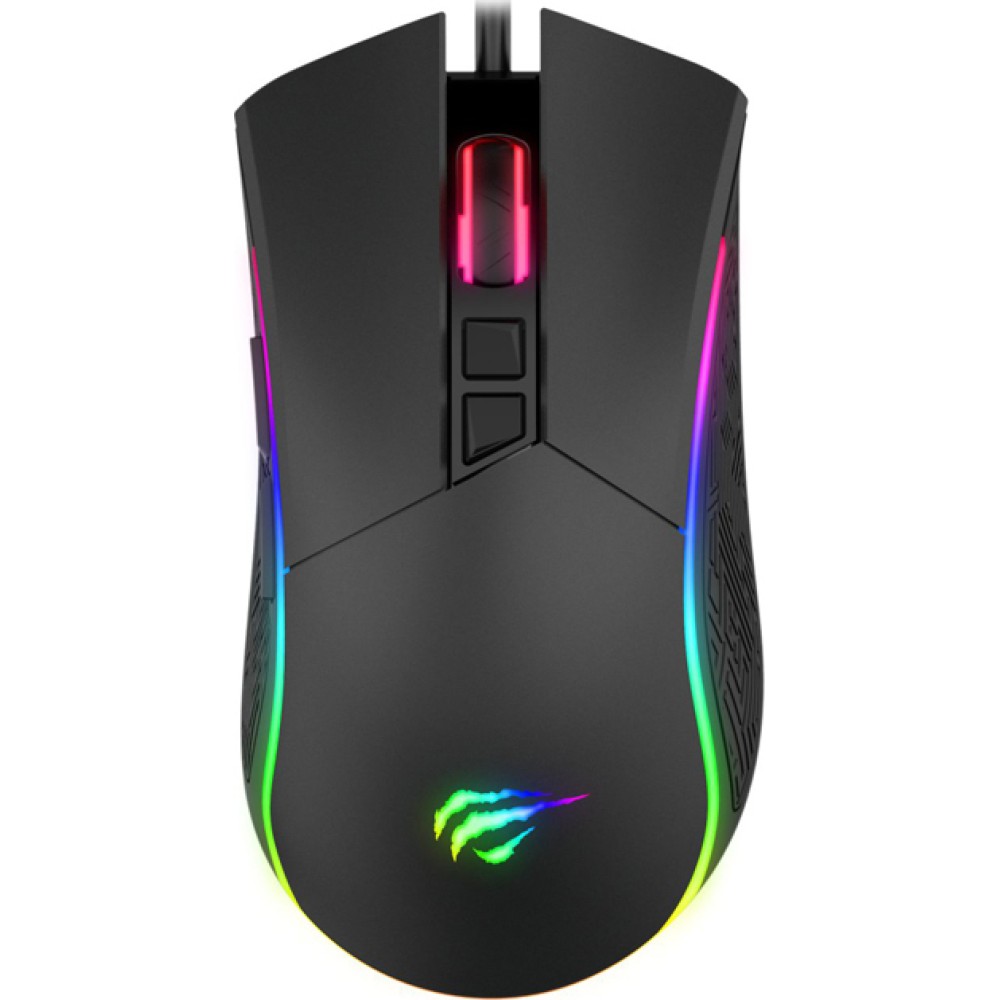 Havit Gaming Mouse Gamenote Ms1001s RGB 800-4800 DPI (MS1001S) (HAVMS1001S)