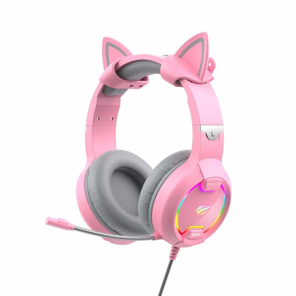 Havit Gaming Headphones Gamenote H2233d  RGB Pink (H2233D-PINK) (HAVH2233D-PINK)