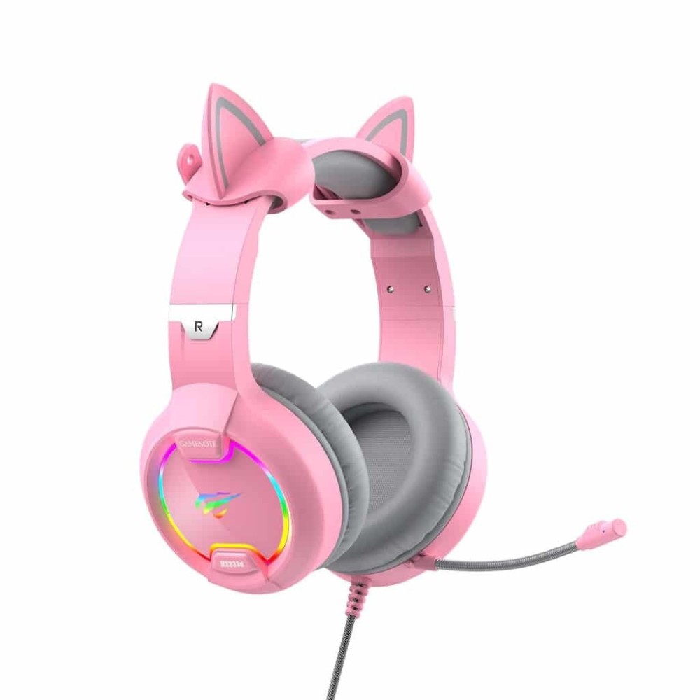 Havit Gaming Headphones Gamenote H2233d  RGB Pink (H2233D-PINK) (HAVH2233D-PINK)