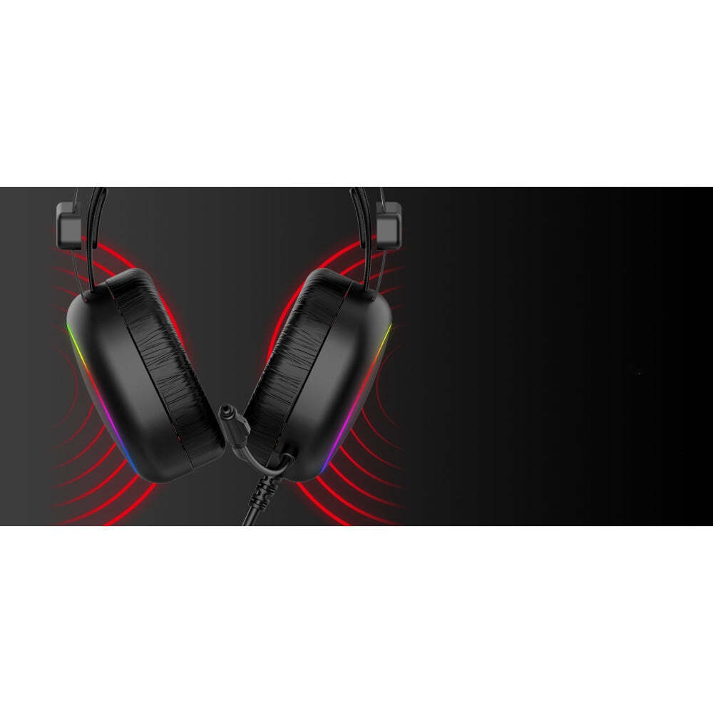 Havit Gaming Headphones Gamenote H2016d RGB USB+3.5mm (H2016D) (HAVH2016D)
