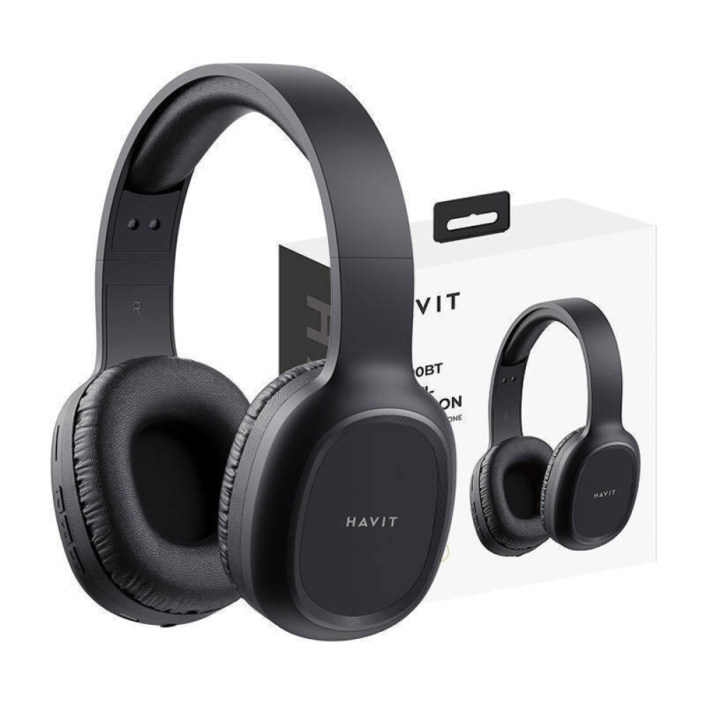Havit H2590BT Pro Wireless Bluetooth Headphones Black (H2590BT PRO) (HAVH2590BT-PRO)