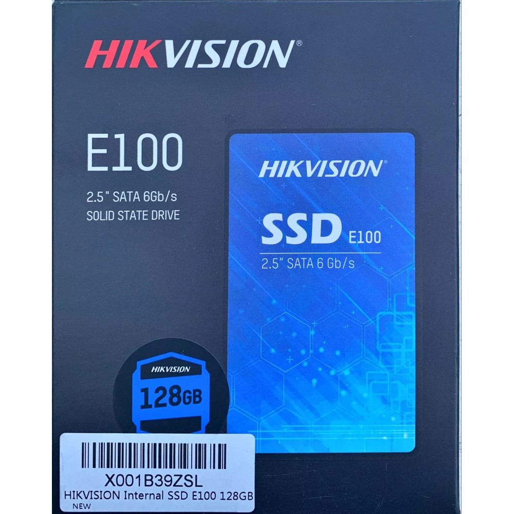 HIKVISION E100 0128GB 3D-TLC 2.5" SATA3 550/430 61/70K IOPS
