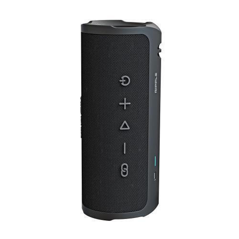 HiFuture Ripple Black Portable Bluetooth Speaker