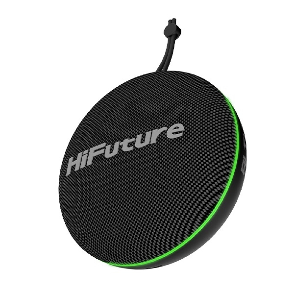 HiFuture Altus Black Portable Bluetooth Speaker