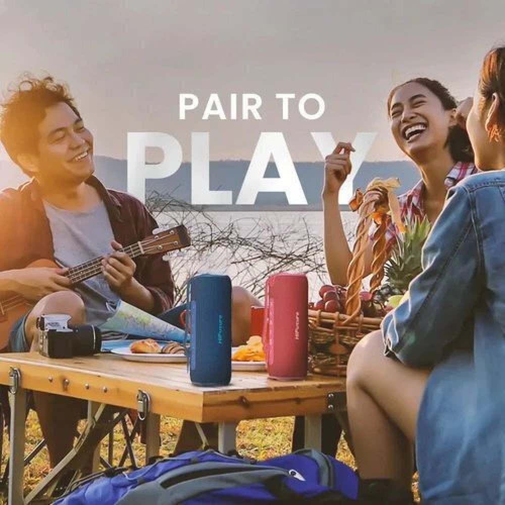 HiFuture Alpha Black Portable Bluetooth Speaker