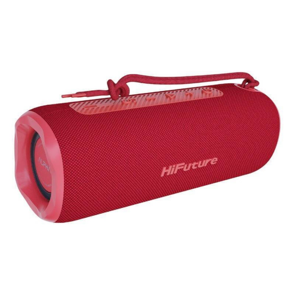 HiFuture Alpha Red Portable Bluetooth Speaker