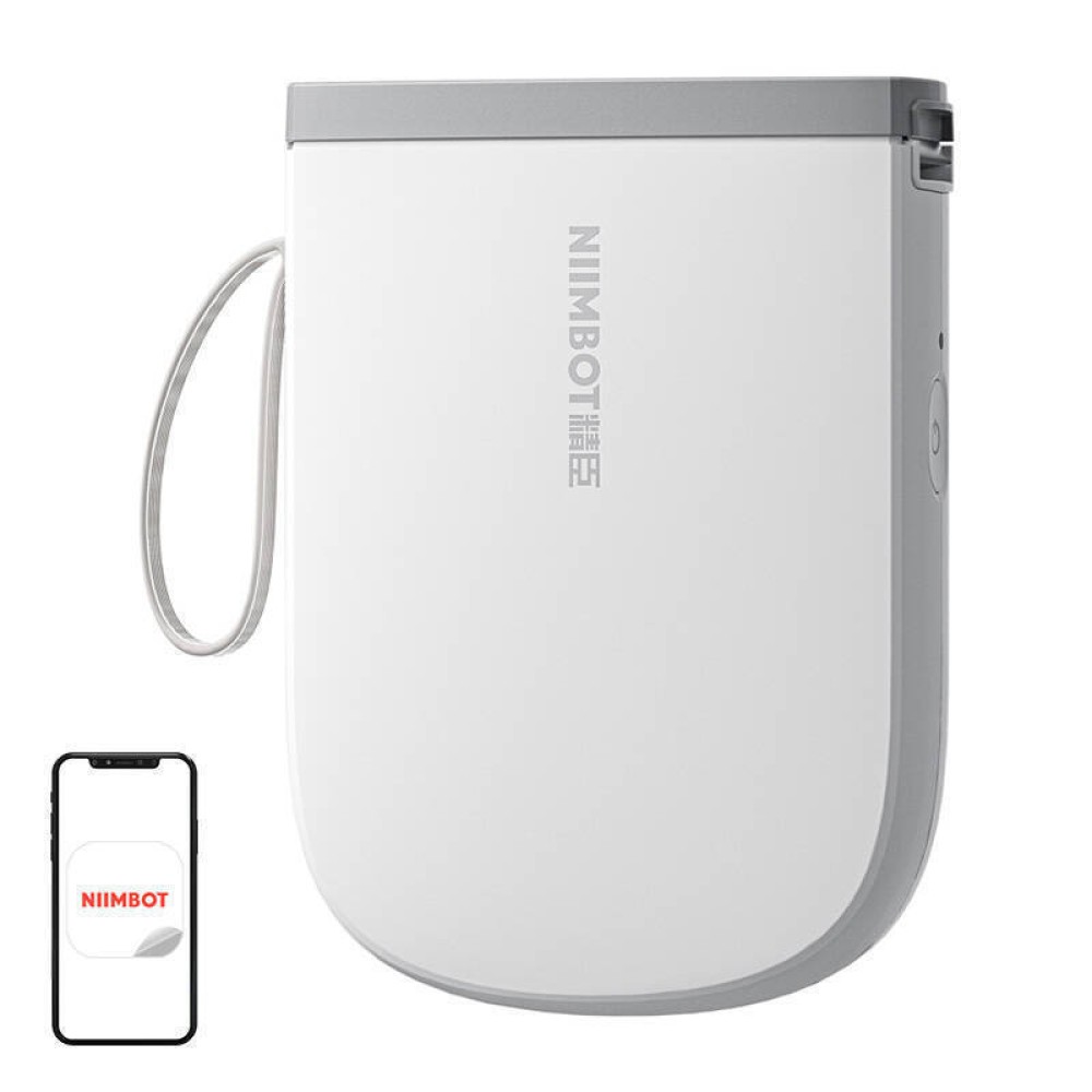 NIIMBOT smart θερμικός εκτυπωτής ετικετών D11-H, 300dpi, Bluetooth, λευκός