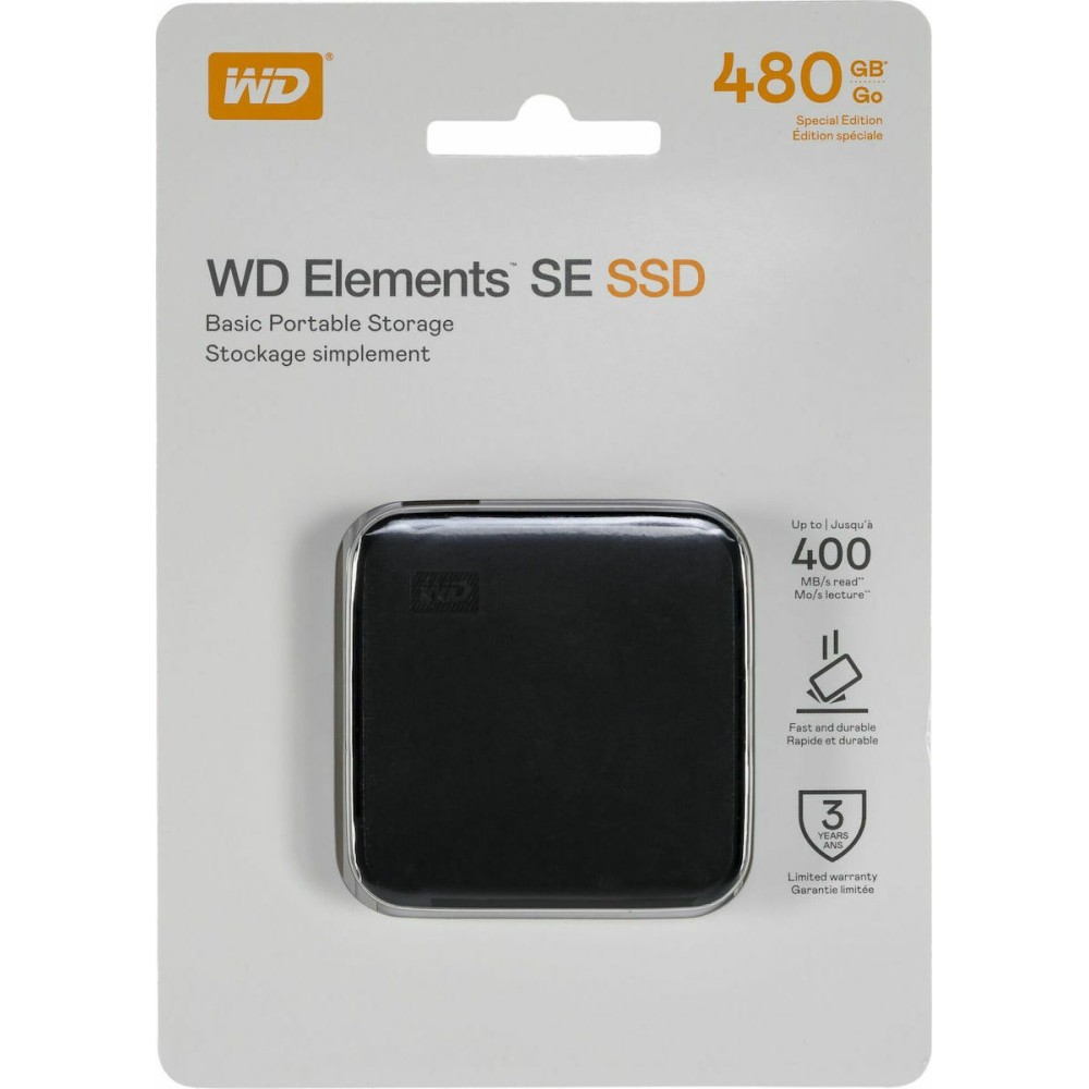 HDD ELEMENTS PORTABLE USB3.0 500GB 2.5" BLACK