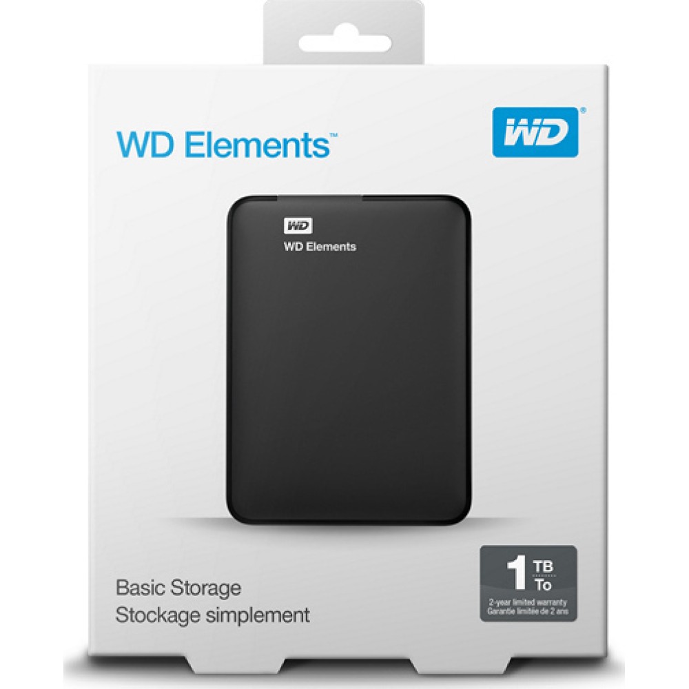 HDD ELEMENTS PORTABLE USB3.0 1TB 2.5" BLACK