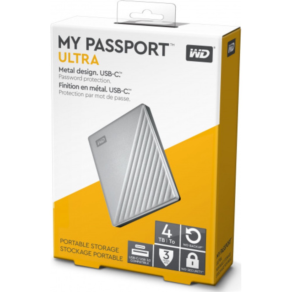 MY PASSPORT ULTRA 4TB SILVER