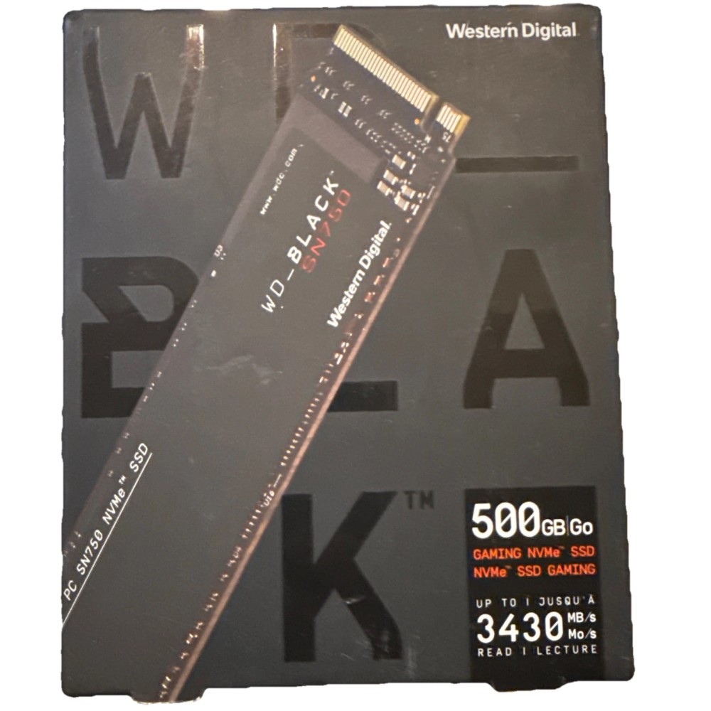 SSD BLACK M2 2280 500GB PCIE GEN3 3470/2600