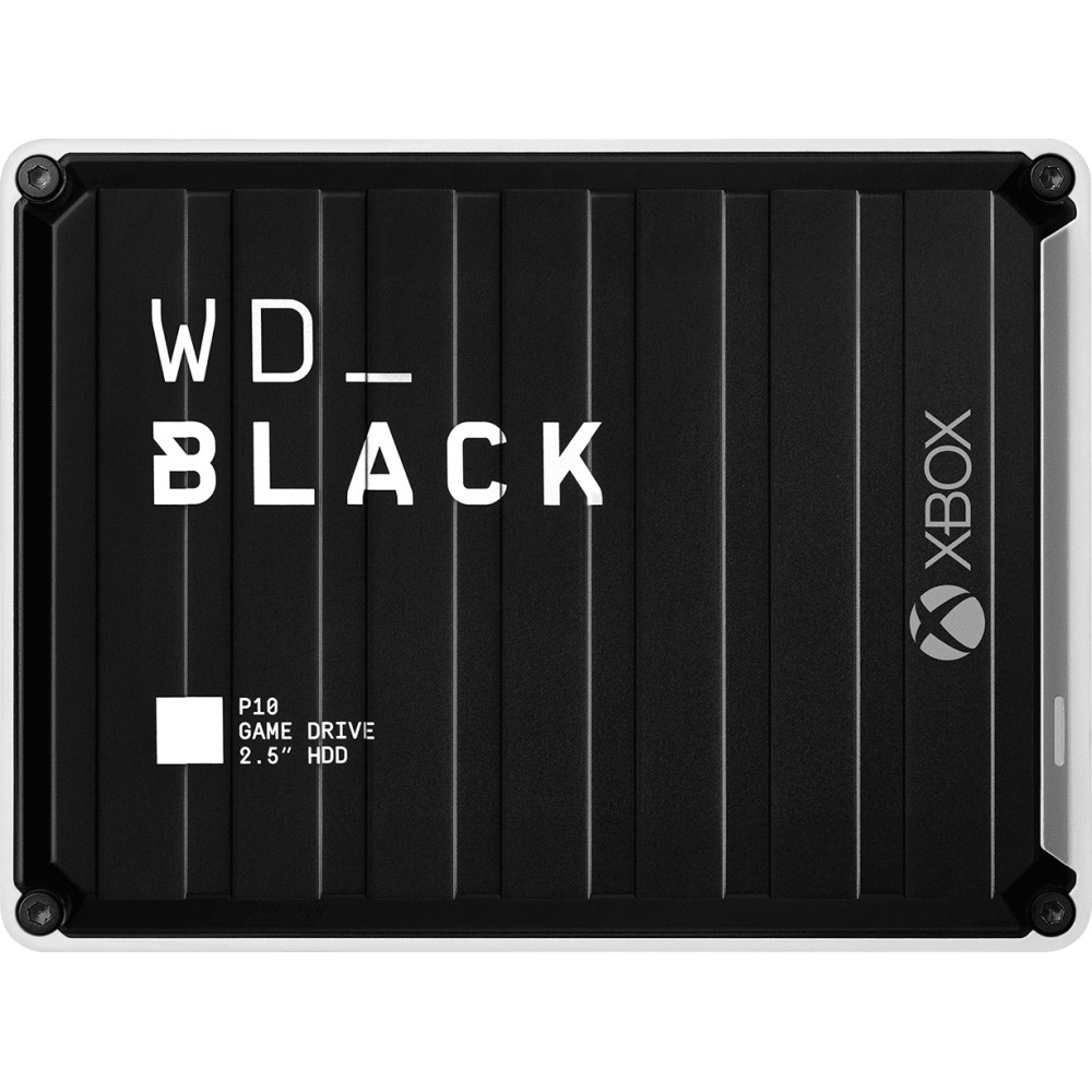 WD_BLACK P10 GAME DRIVE FOR XBOX 5TB BLACK TOP W/WHITE BOT