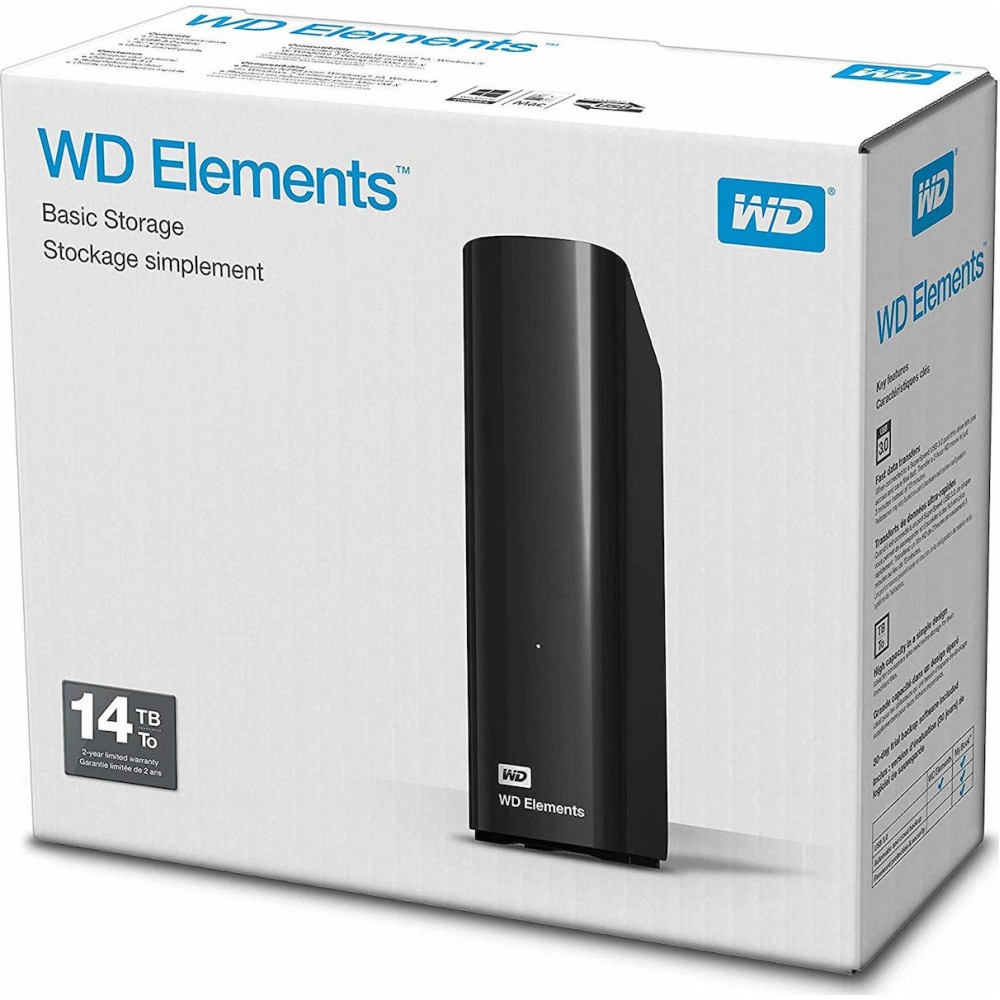 HDD ELEMENTS DESKTOP USB3.0 14TB 3.5"