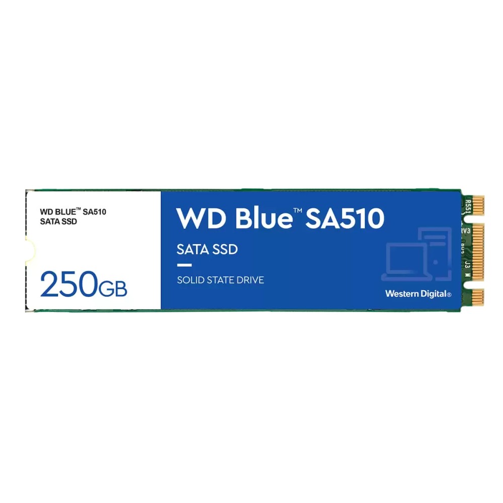 Western Digital Blue SA510 SATA SSD 250GB M.2 2280 (WDS250G3B0B)