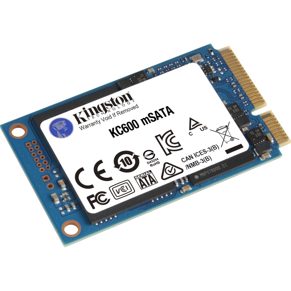 Kingston Δίσκος SSD KC600 256GB mSATA (SKC600MS/256G) (KINSKC600MS/256G)
