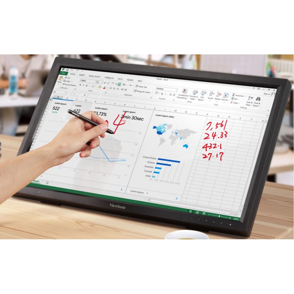 Viewsonic TD2423 VA Touch Monitor  23.6"