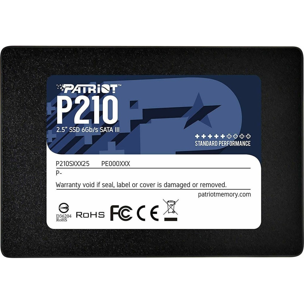 PATRIOT P210, 512GB 2.5"/SATA3 520/430MBs 50K/50K