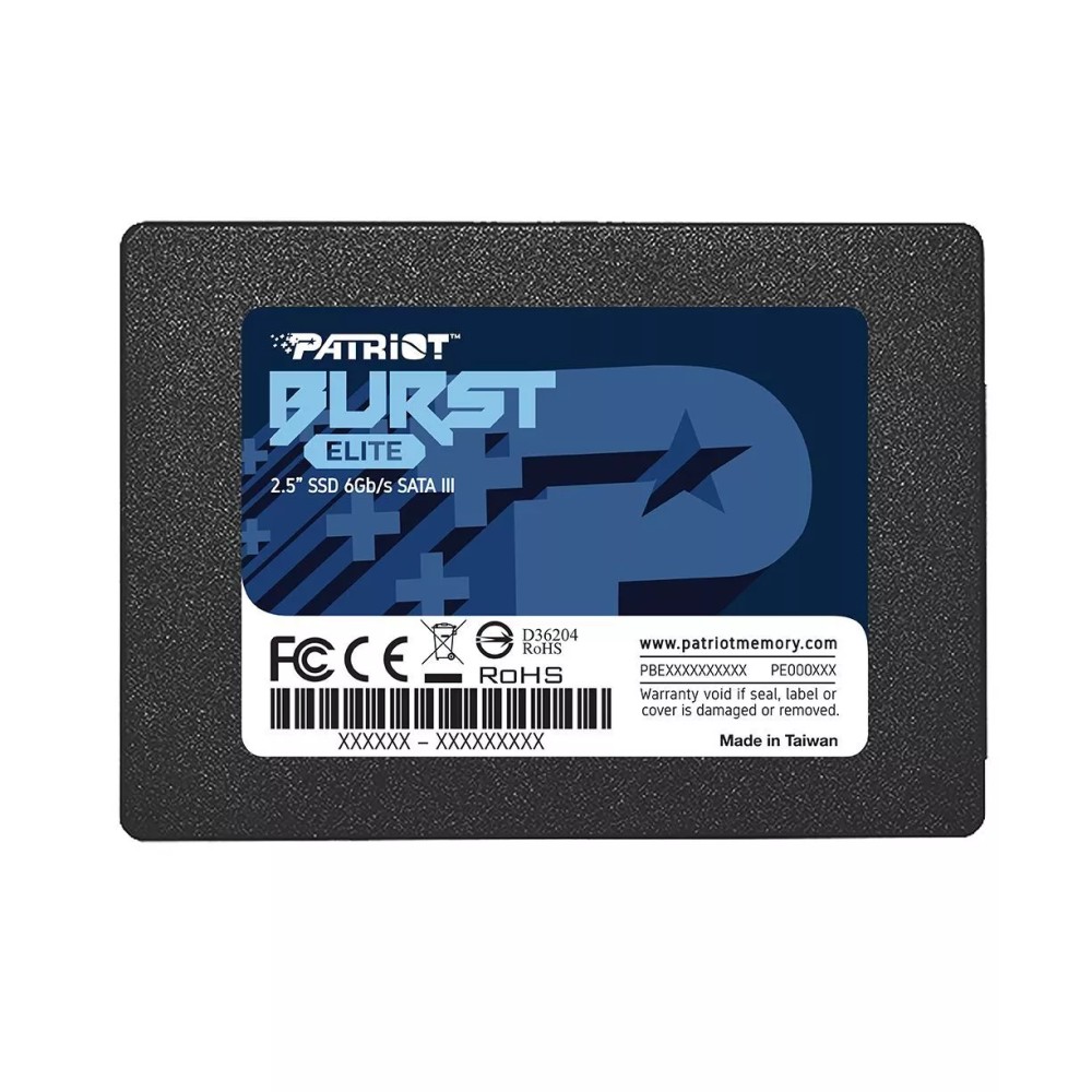 PATRIOT BURST ELITE, 0960GB 2.5"/SATA3 450/320MBs 40K/40K