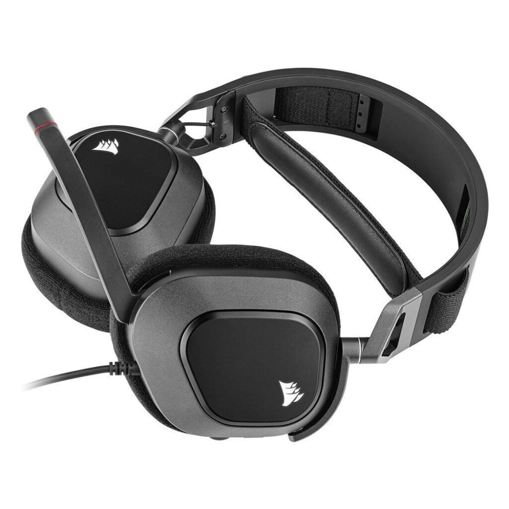 Corsair Headset  HS80 RGB Over Ear Gaming Black (CA-9011237-EU) (CORCA-9011237-EU)