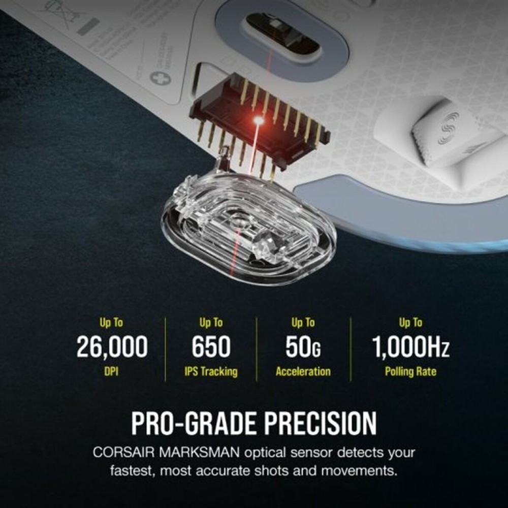 Corsair Ποντίκι M75 Wireless Gaming Black (CH-931D011-EU) (CORCH-931D011-EU)