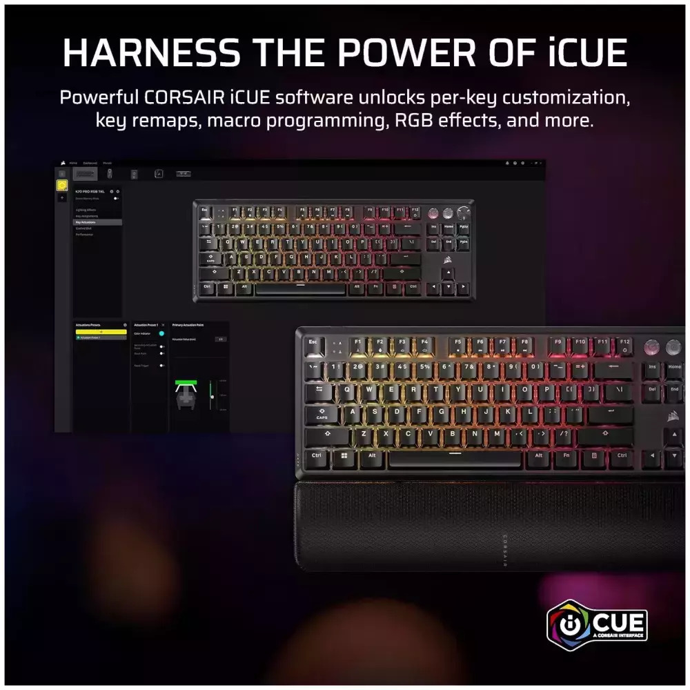 Corsair Keyboard K70 RGB TKL (CH-911911G-NA) (CORCH-911911G-NA)